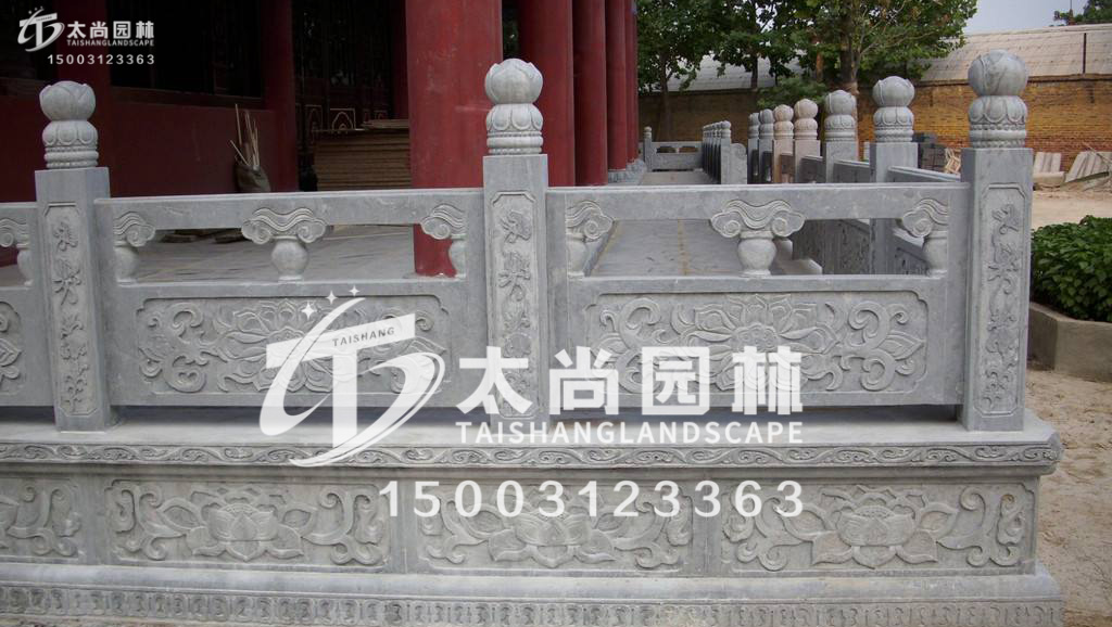 九游会在线雕塑，寺庙护栏